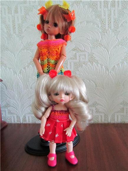 А вы любите играть в куклы!? Утро двух девчонок (фото 7)