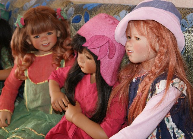 Цветничок красавиц от Annette Himstedt