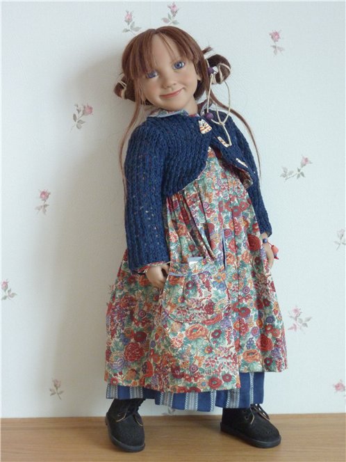 Три сестры. Тринти Trintje, Зора Zora и Селеста Celeste от Цвергназе Zwergnase. Коллекционные куклы (фото 2)