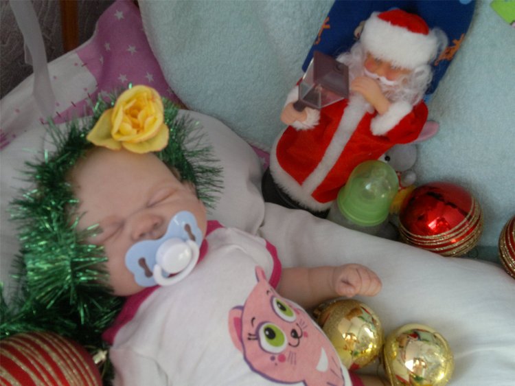 Моё солнышко, кукла реборн Вероничка, заходите в гости посмотрите на нас (фото 4)