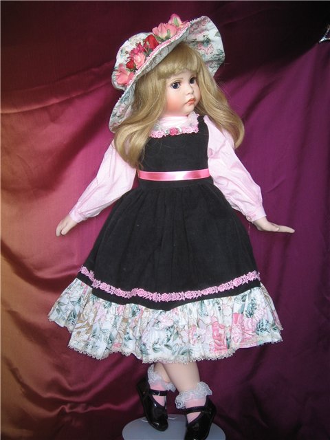 Прелестная танцовщица, фарфоровая кукла от Patricia Rose (фото 9)