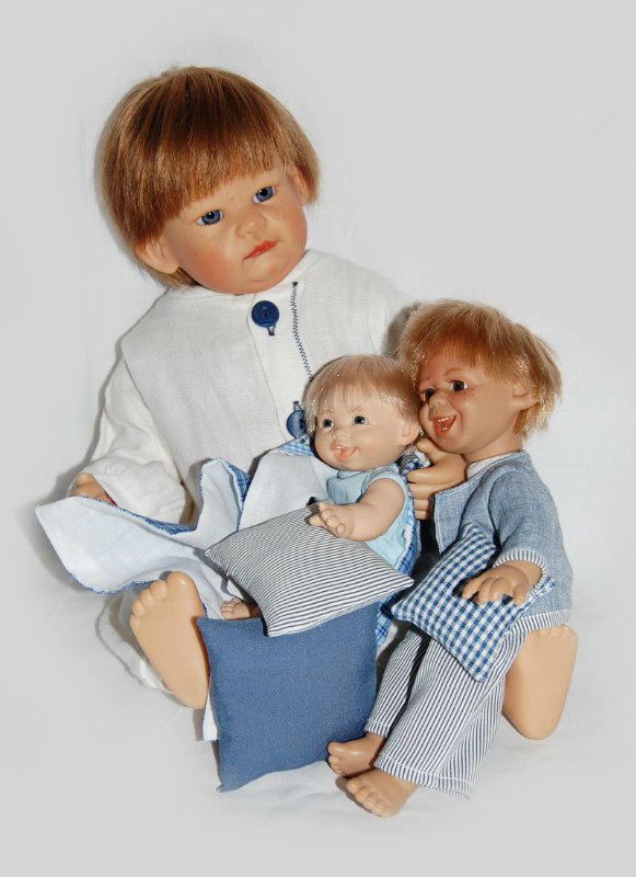 Мальчишки в пижамках :) — Домашние коллекции кукол: фото собраний