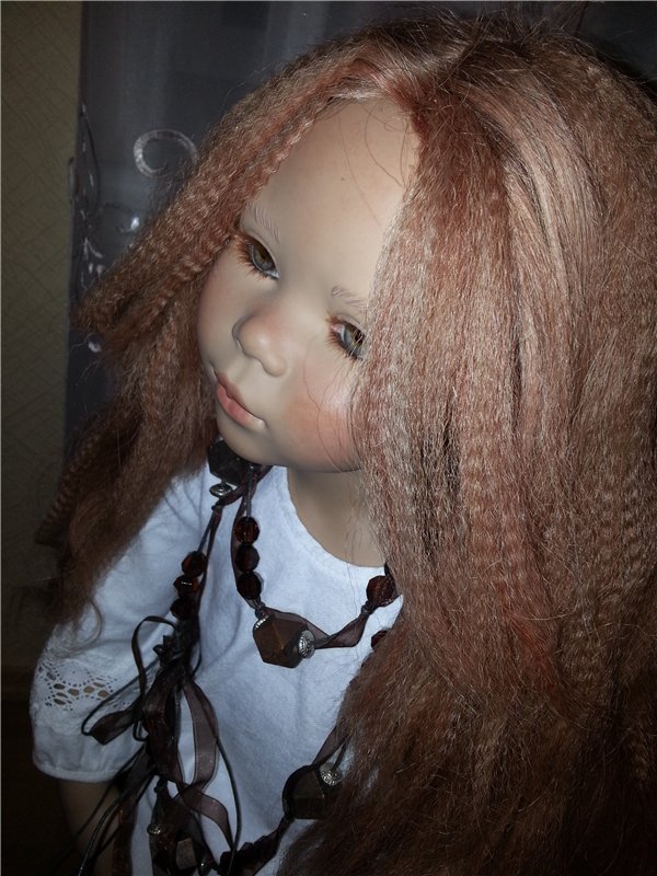 Превращение морской принцессы в обыкновенную девочку! Кукла Annette Himstedt (фото 6)