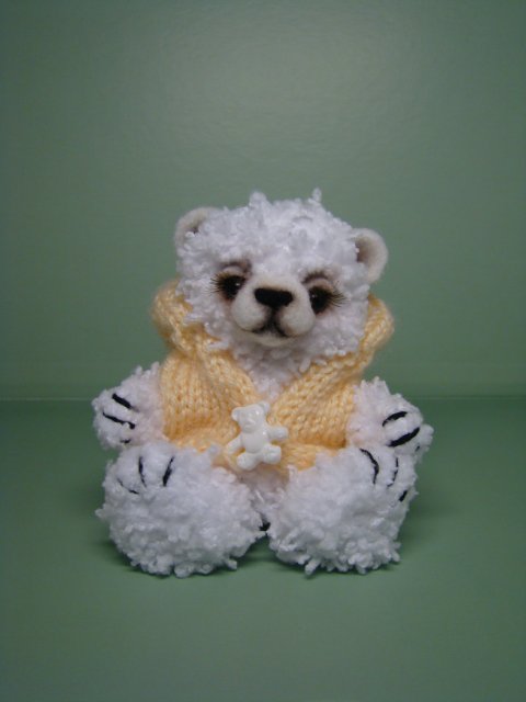 Мишка Снежка. Авторская игрушка своими руками Ольги Чернухо (фото 8)