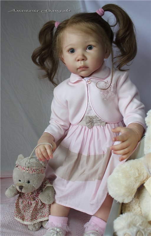 Иришка - сладкая Ириска! И шоколада ни надо... Кукла реборн Анастасии Гангало