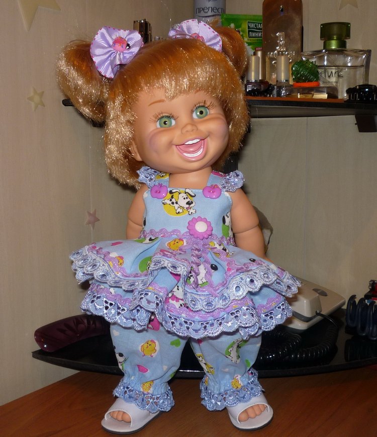 Показ мод №2 для кукол Galoob Baby Face