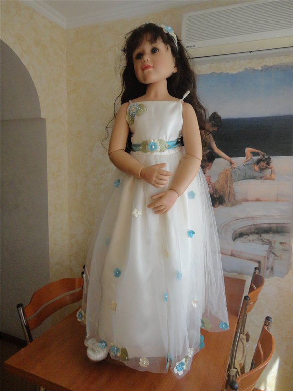 Хочу вам представить моих коллекционных кукол, которые живут в моем доме (фото 10)