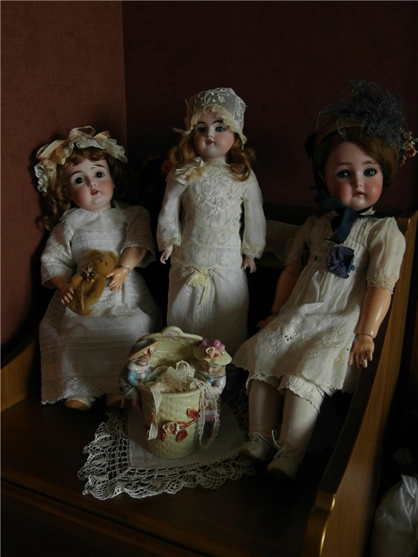 Антикварные куклы... детали