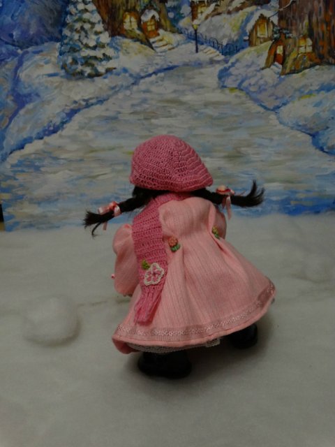 Прогулка зимним вечером. Вихтели Rosemarie Anna Muller