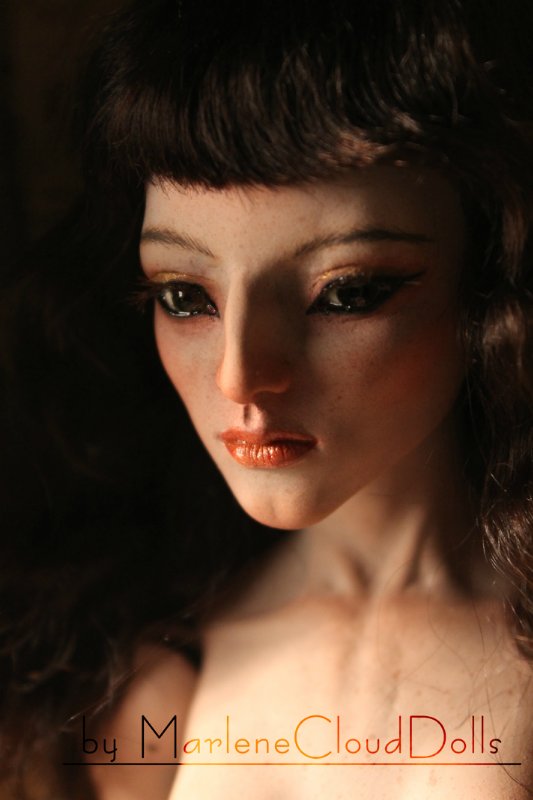 Новая девушка, авторская кукла Гая