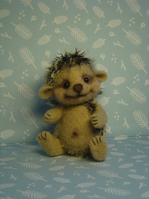 Ёжик. Авторская игрушка Ольги Чернухо (фото 2)