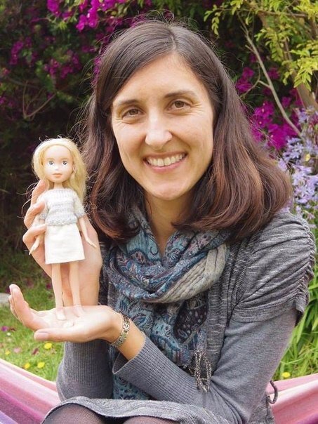 Художница и ее "новые" куклы