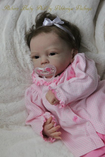 Кайли... Куколка реборн Виктории Вишни