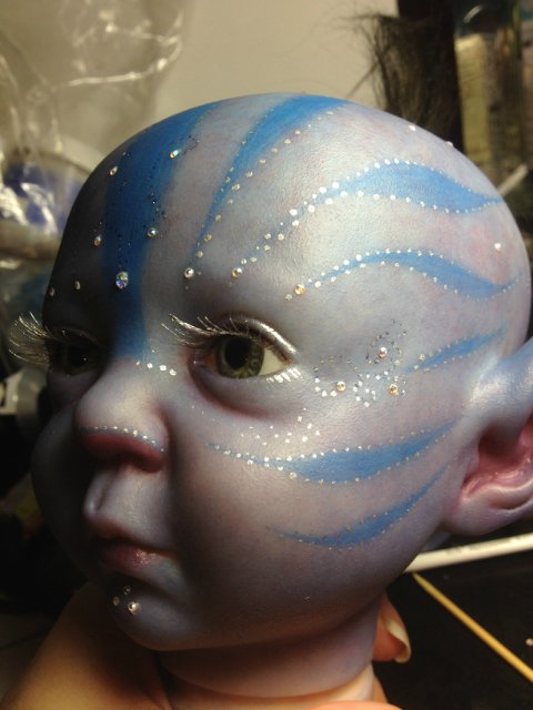 Пахтона(Алиса) аватарёнок, кукла реборн Элины Кудрявцевой (фото 9)