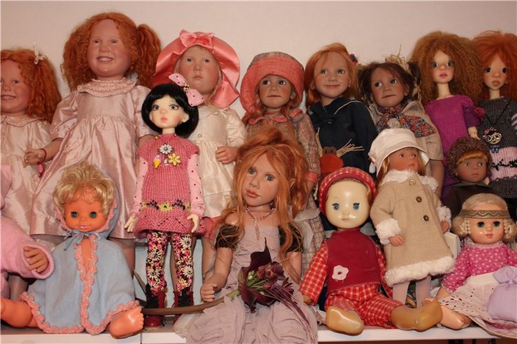 Мои девчушки и мальчишки — Домашние коллекции кукол: фото собраний (фото 3)