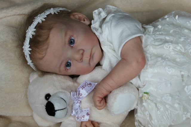 Мое маленькое солнышко Аделина! Кукла реборн Шепелевой Людмилы (фото 8)