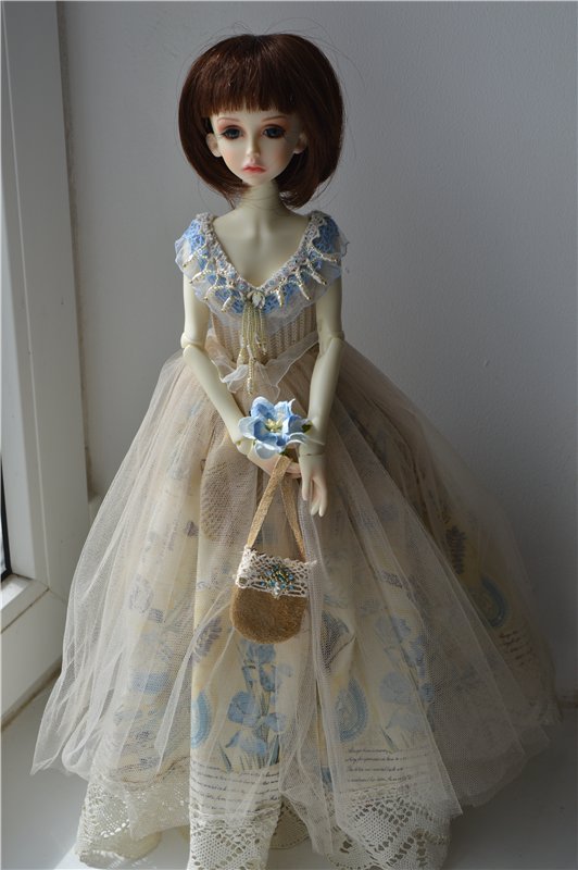 Цветы и письма аутфит — Одежда и обувь для кукол своими руками: фото (фото 4)