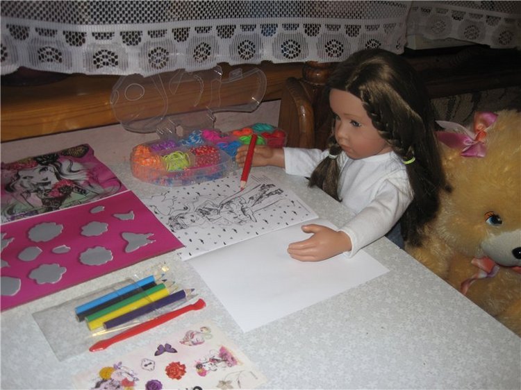 Алиса -кукла Готц. Прогулка (фото 9)