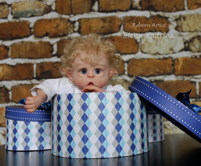Мой маленький помощник. Куклы реборн Елены Ядриной