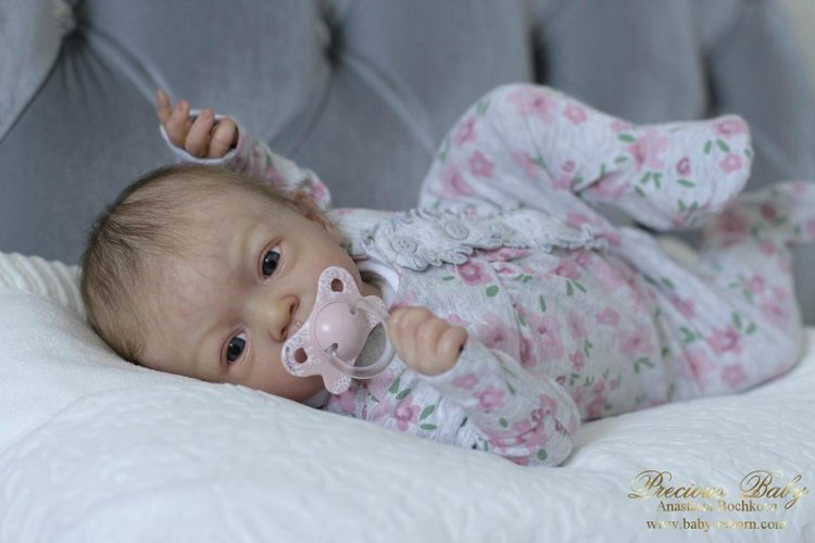 Маленькая капелька - Аделия! Кукла реборн Анастасии Бочковой