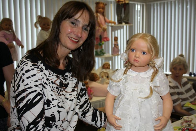 Летняя встреча коллекционеров в магазине Гюнзел, Голландия. Продолжение второй части. Куклы Hildegard Gunzel