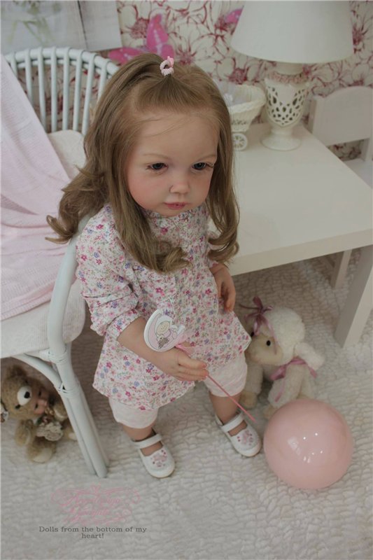 Ласковая Лиза. Кукла реборн Анастасии Гангало