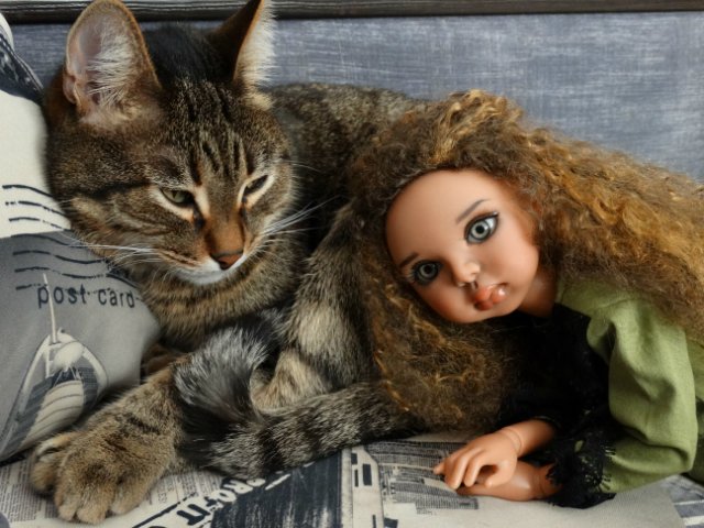 Кимми и её друг — Куклы Kim Lasher (Ким Лашер): авторские BJD (БЖД) (фото 10)