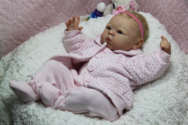 Пышка Пэрис. Куколка реборн Виктории Вишни