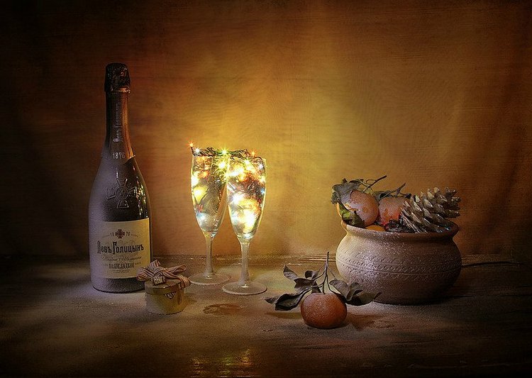 Чудесные новогодние натюрморты (фото 2)