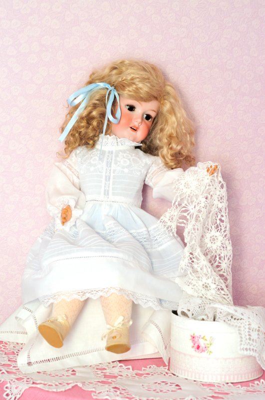 История одной любви — Редкие антикварные куклы и реплики: воск