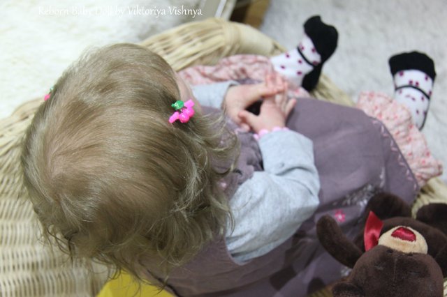 Настенька из сказки Морозко! Куколка реборн Виктории Вишни