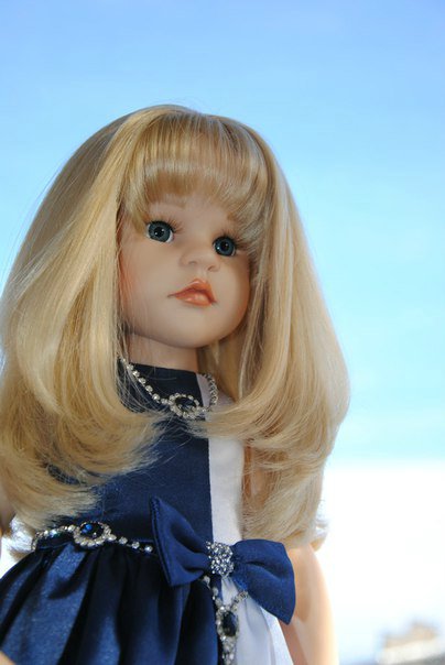 Мой мечтательный ангелочек. Жизель II 2005г от Gotz & Steiff