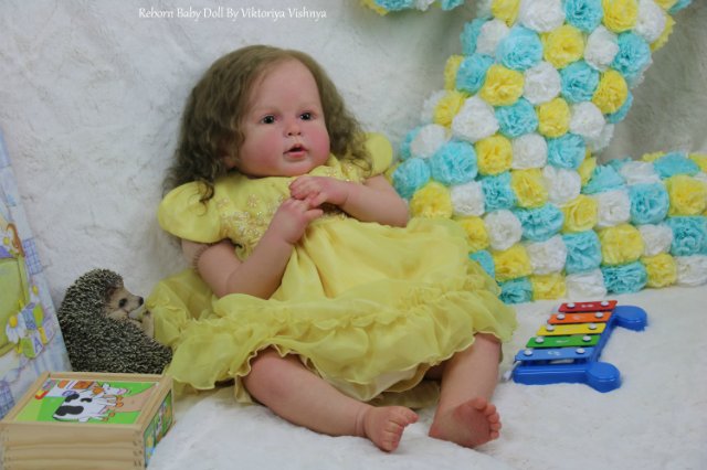 Пухляшка Джорджия... Куколка реборн Виктории Вишни | Бэйбики Пухляшка Джорджия... Куколка реборн Виктории Вишни