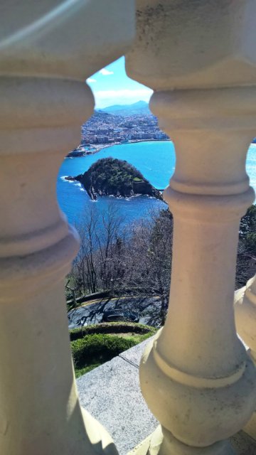 Пегий пёс, бегущий краем моря