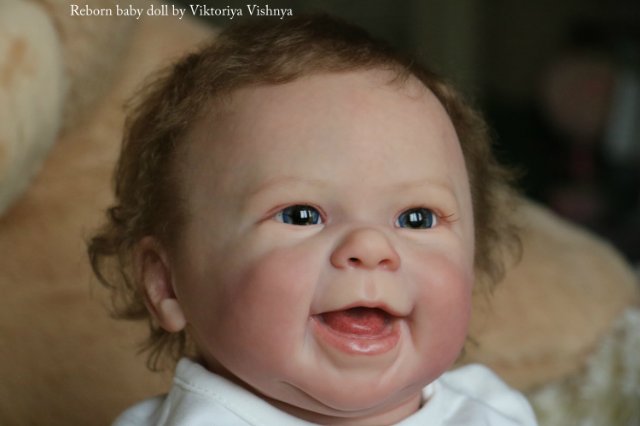 Мейзи... Куколка Реборн Виктории Вишни
