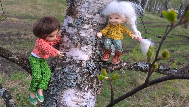 Весенняя работа лесных эльфов. Часть 2 (фото 6)