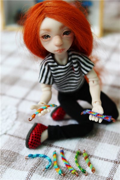 Фиби, фенечки, и прочее, прочее, прочее... Авторская бжд - мышка Лидии Снуль. BJTales (фото 6)