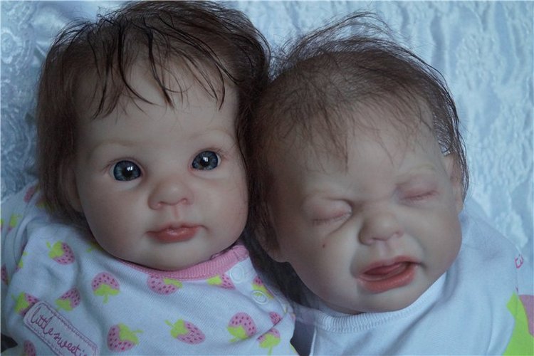 Альбина и Сабина-куклы реборн Рязановой Елены