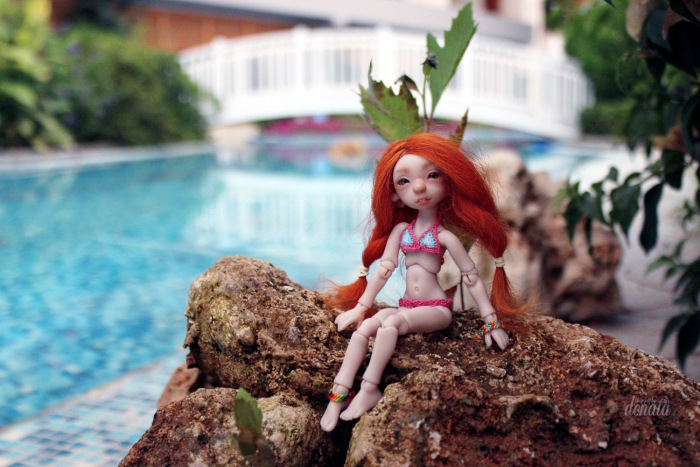 Как Фиби в отпуск съездила. Авторская бжд-мышка Лидии Снуль (фото 7)