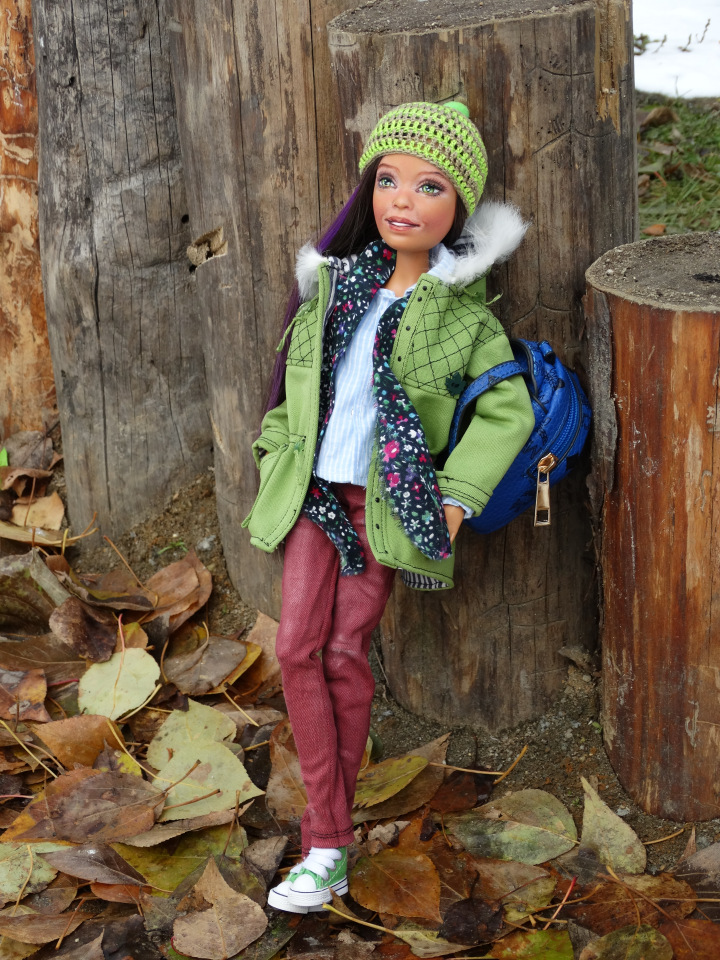 Первый снег | Бэйбики Первый снег — ООАК и кастом Барби (Barbie): репейнт (фото 6)