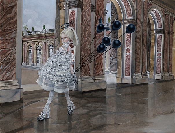 Мрачные и прекрасные куклы художницы Кукула (Kukula) в оригинальных арт иллюстрациях Натали Абрамович. Много фото