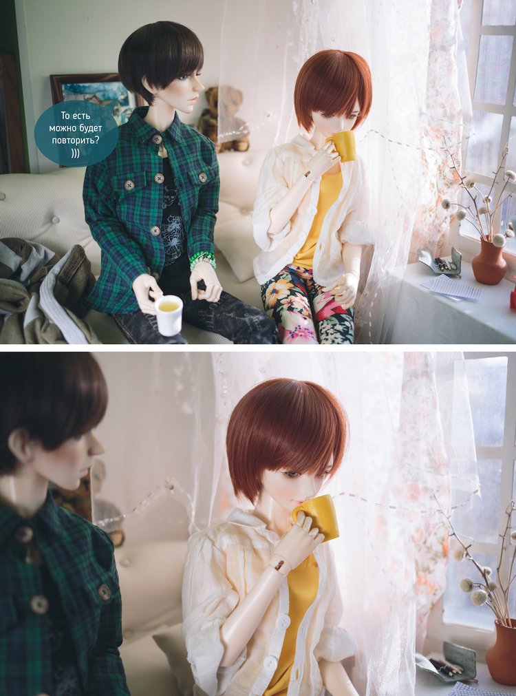 Ты спишь — Фотоистории с куклами BJD (БЖД): сериалы