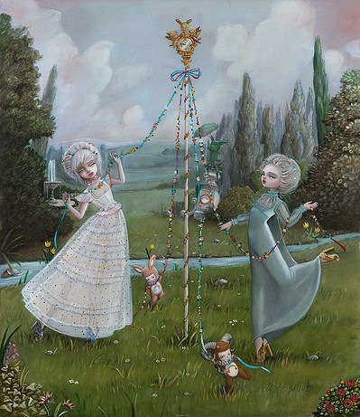 Мрачные и прекрасные куклы художницы Кукула (Kukula) в оригинальных арт иллюстрациях Натали Абрамович. Много фото