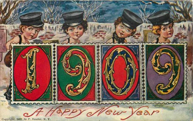 Немного прекрасного IV - старинные открытки Рождество (фото 8)