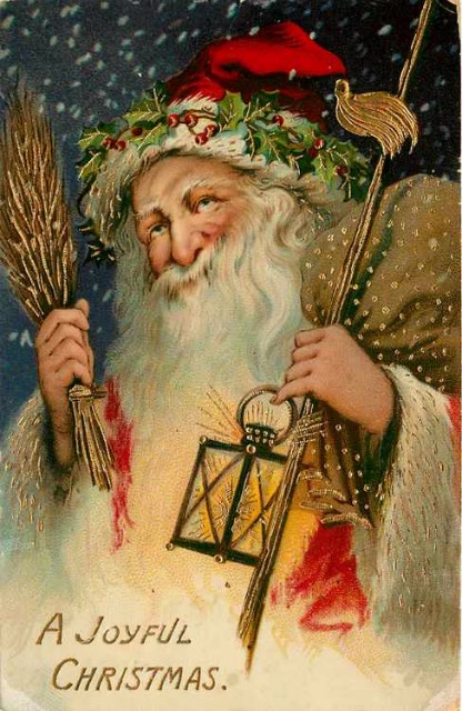 Немного прекрасного IV - старинные открытки Рождество (фото 3)