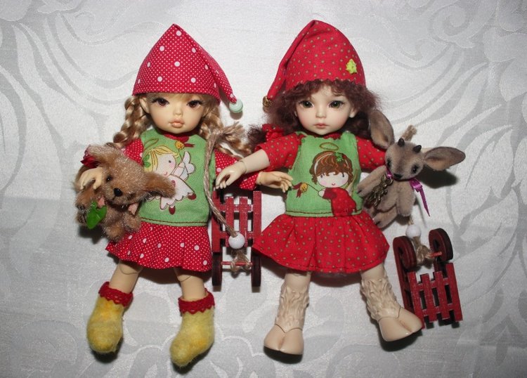 Новый год по-домашнему — Домашние коллекции кукол: фото собраний