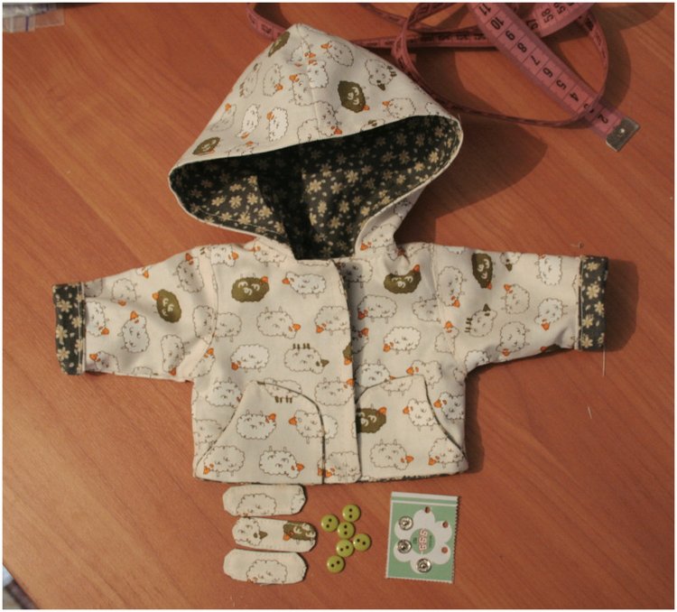 Шьем курточку для Вихтелят