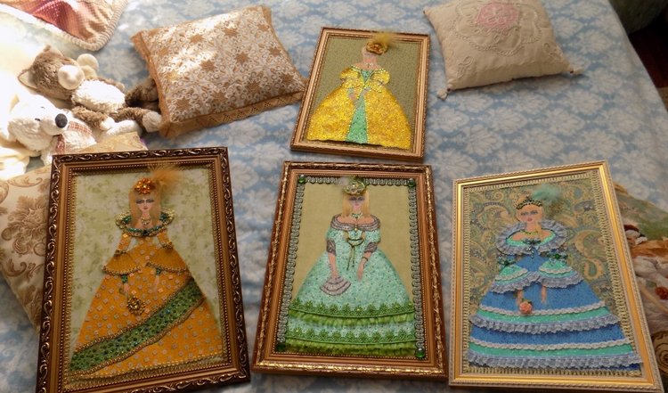 ♥ Настоящие принцессы — Рисование и арт: скетчи (фото 7)