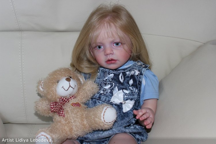 Кукла реборн Алиса, молд Изабелла (фото 4)