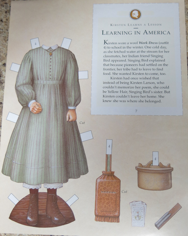 1.1 American Girl Бумажные куклы: Кирстен | Бэйбики 1.1 American Girl Бумажные куклы: Кирстен (фото 8)